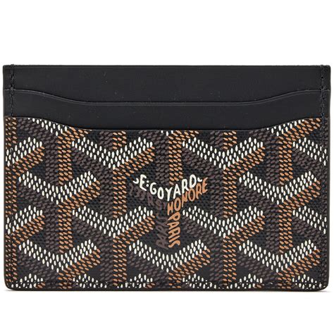 goyard all black wallet|goyard wallet women.